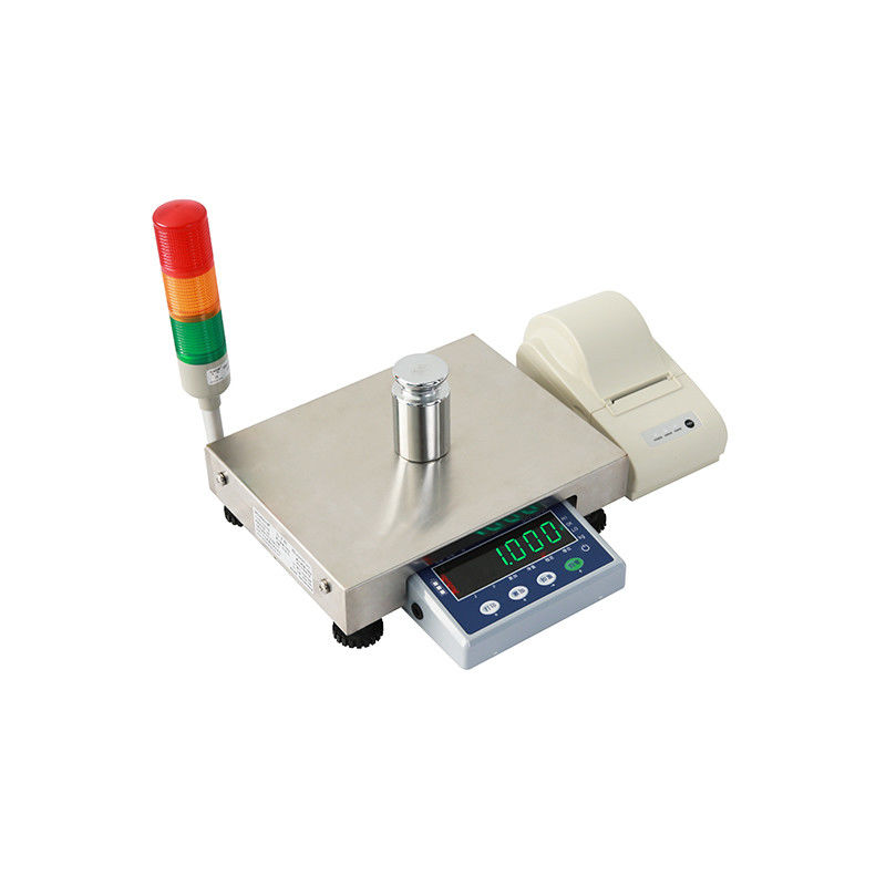 Display a LED 6KG Luci di allarme in acciaio tricolore con spazio di archiviazione e di stampa in U