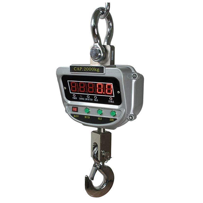 Display LCD a LED Scala di gru Conveniente e leggera 2t con supporto OEM personalizzato