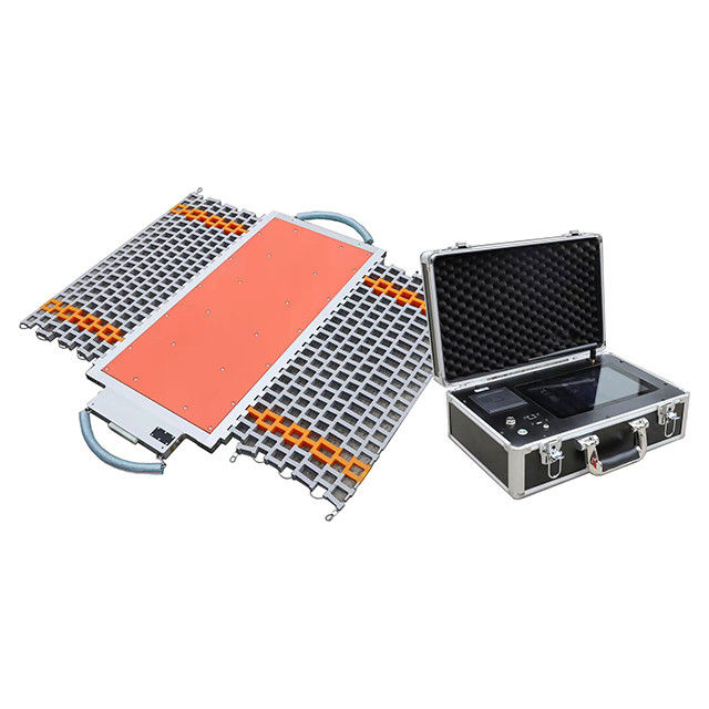 Corrente continua 10.5V 25Ton Wireless Digital Dynamic Portable Weighing Truck Scale OEM