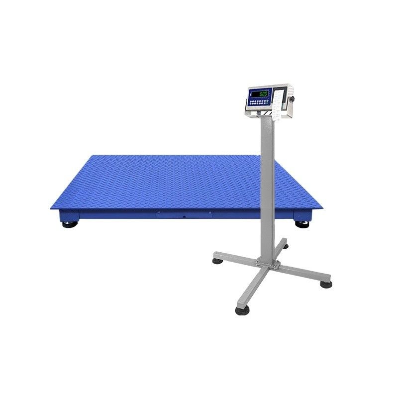 1.2*1.2m Scala di pavimento industriale in acciaio al carbonio con supporto e display LED