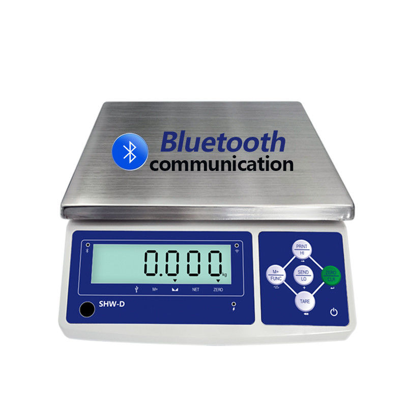 ABS SHWDL-3KG Bluetooth Support ERP Software Display LCD AC/DC Fornitore di alimentazione 226mm*295mm