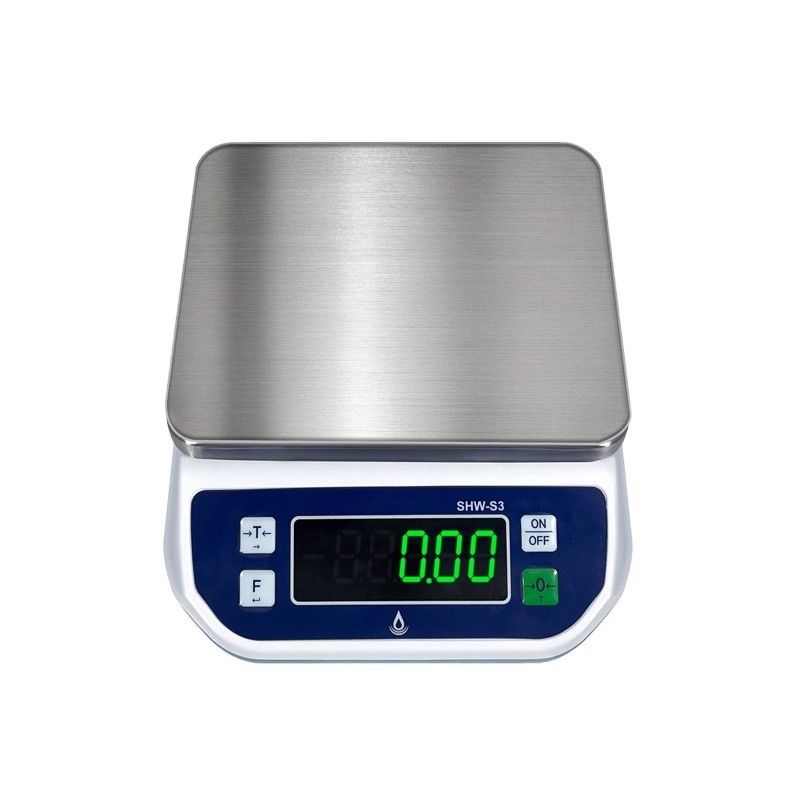 Scala impermeabile ABS in acciaio inossidabile ad alta precisione da 3 kg per la cottura e il forno SOHES3