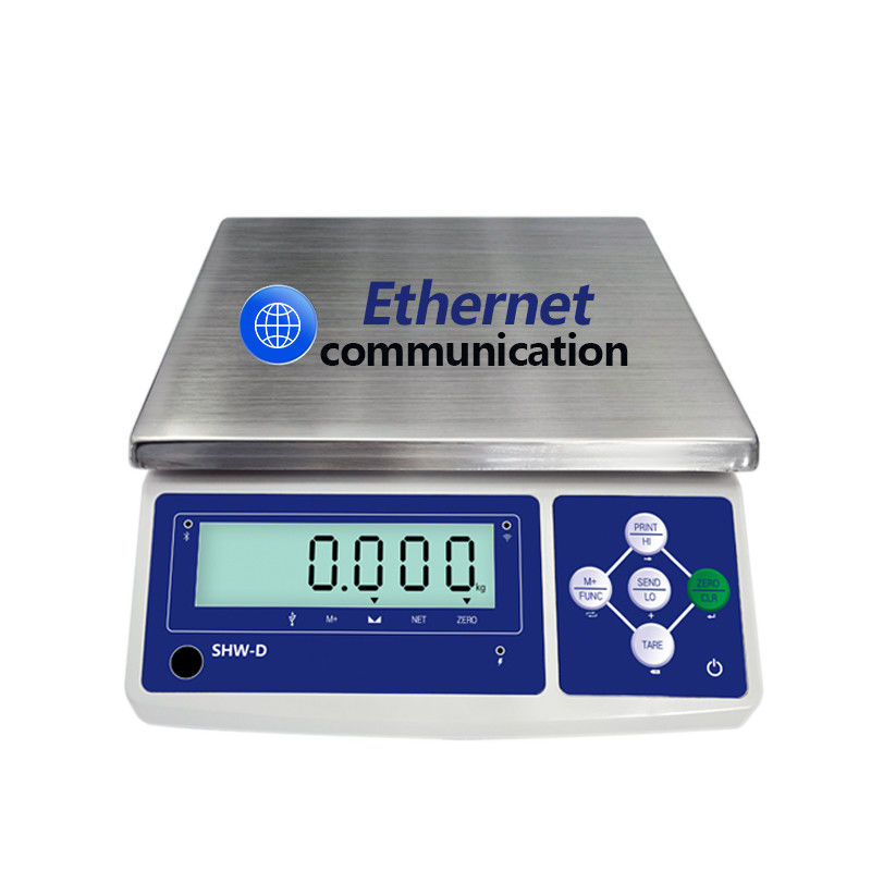 1 SHWDL-30KG Display LCD Bluetooth supportato Fornitore di alimentazione AC/DC con materiale ABS