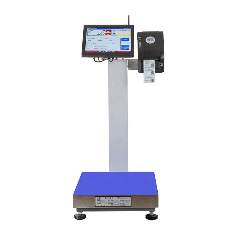 15 pollici schermo da scrivania SOHE 2024 15-200kg carne di maiale e di manzo di lavorazione LCD Display Etichetta Scala