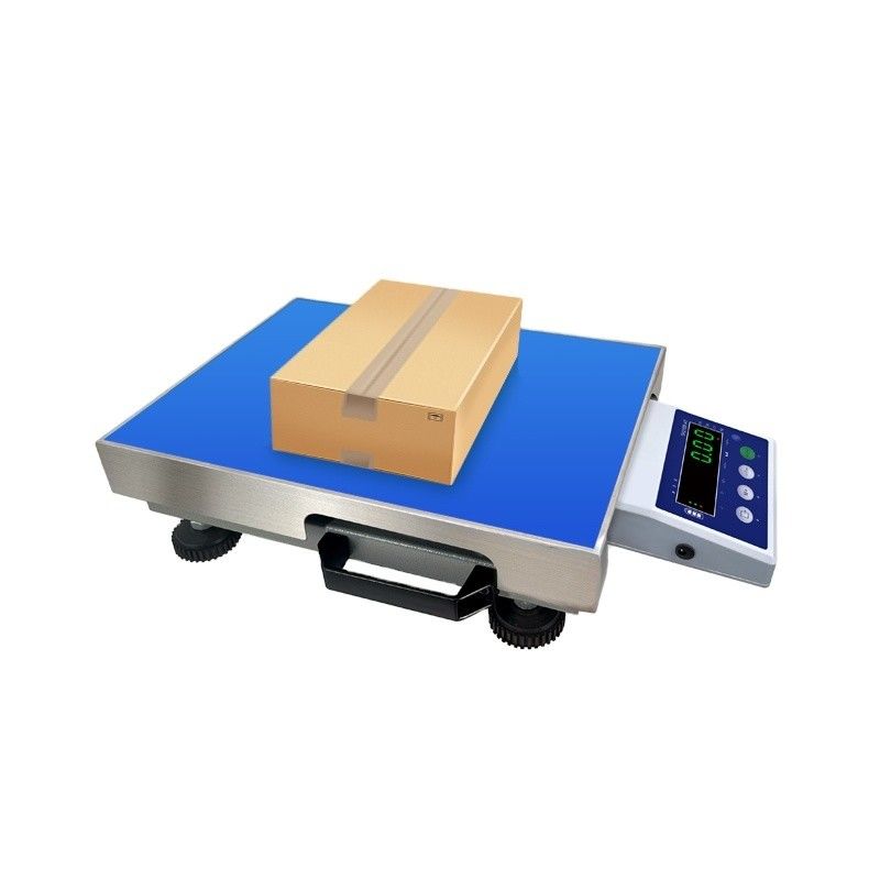 Scala di pesatura industriale portatile Bluetooth con piattaforma da 300*400 mm e capacità di 150 kg
