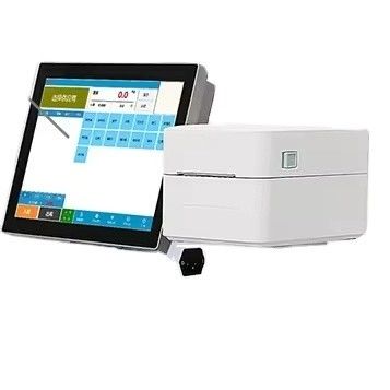 Display LCD Tipo 15-100kg Max Range Android Scala di stampa delle etichette per la trasformazione del maiale e del manzo