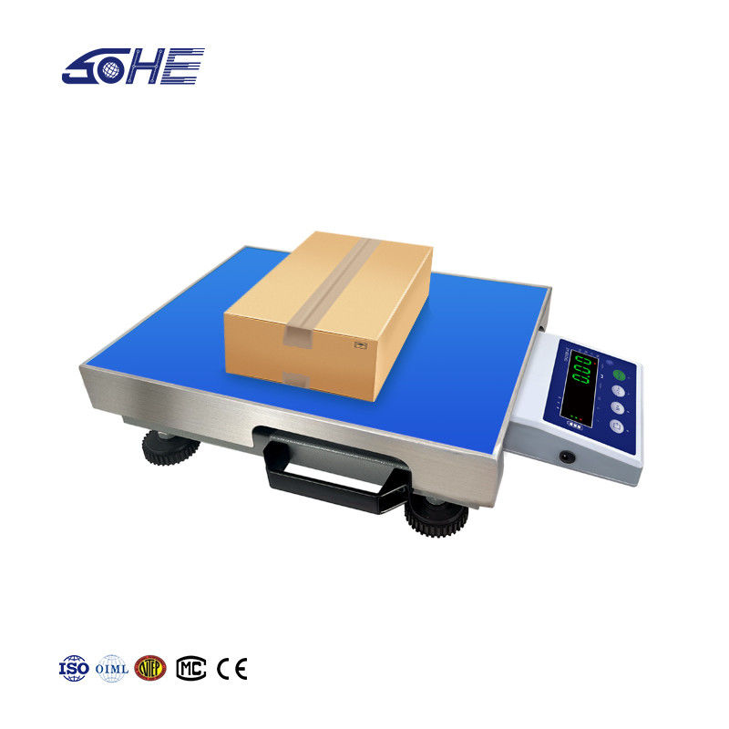Pesatura industriale semplificata con SOHE AT Bluetooth Scale e display LED a 6 cifre
