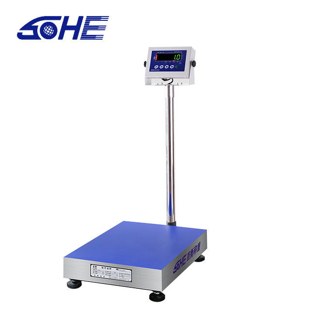Scala di piattaforma digitale industriale robusta da 150 kg con alimentazione 5v/1A e display a LED